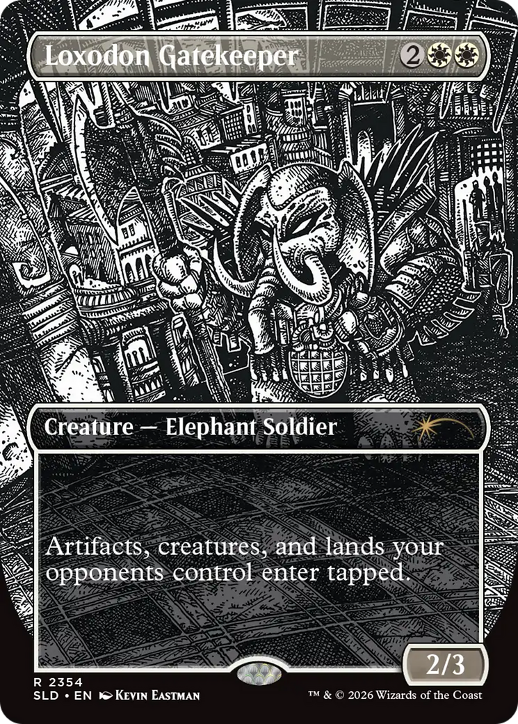 Loxodon Gatekeeper (2354) [Secret Lair Drop Series] Foil