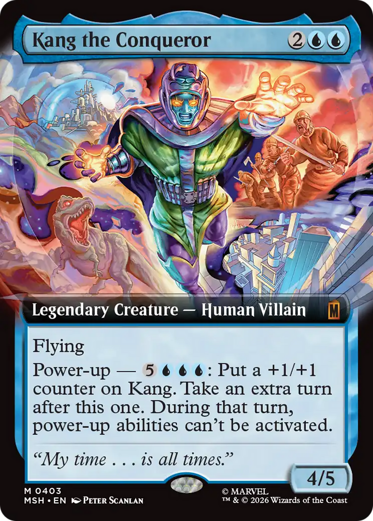 Kang the Conqueror (Extended Art) [Marvel Super Heroes] Foil