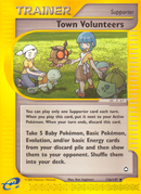 Town Volunteers (136/147) [Aquapolis] Reverse Holofoil