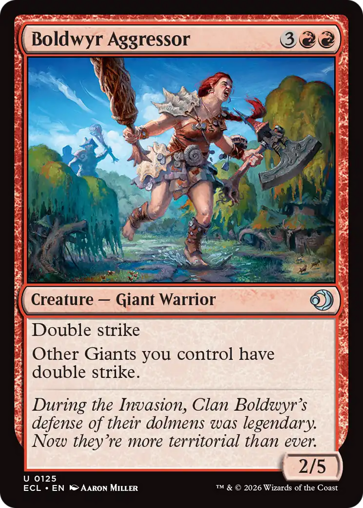 Boldwyr Aggressor [Lorwyn Eclipsed] Foil