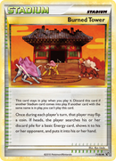 Burned Tower (71/90) [HeartGold & SoulSilver: Undaunted] Reverse Holofoil