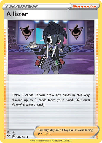 Allister (146/185) [Sword & Shield: Vivid Voltage] Reverse Holofoil