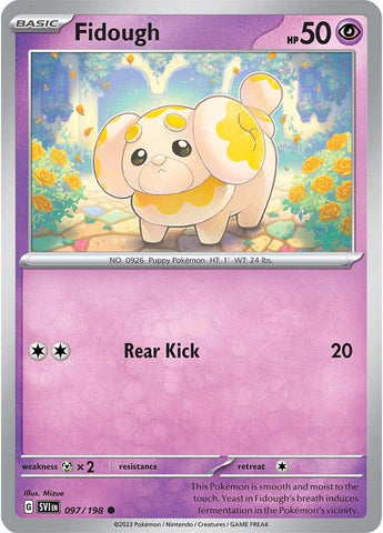 Fidough (097/198) [Scarlet & Violet: Base Set] Reverse Holofoil