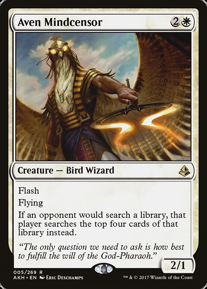 Aven Mindcensor [Amonkhet] Foil