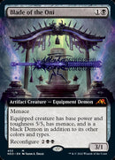 Blade of the Oni (Extended Art) [Kamigawa: Neon Dynasty] Foil