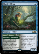 Elusive Otter // Grove's Bounty [Wilds of Eldraine] Foil