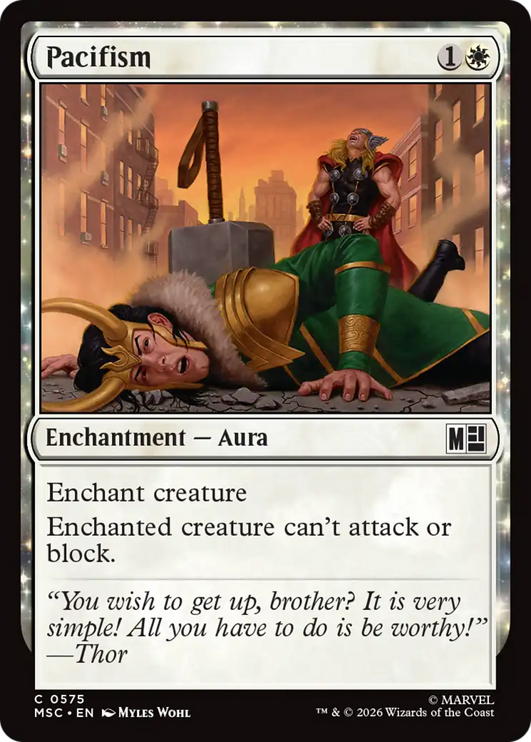 Pacifism [Marvel Super Heroes Commander] Foil