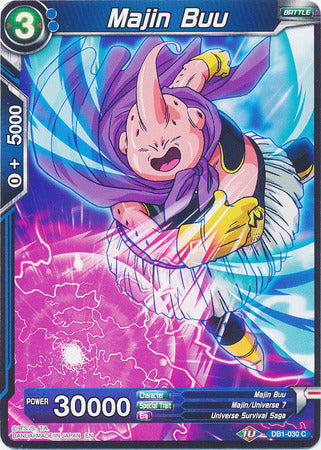 Majin Buu (DB1-030) [Dragon Brawl] Parallel Foil