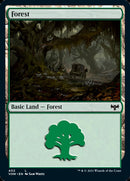 Forest (402) [Innistrad: Crimson Vow] Foil