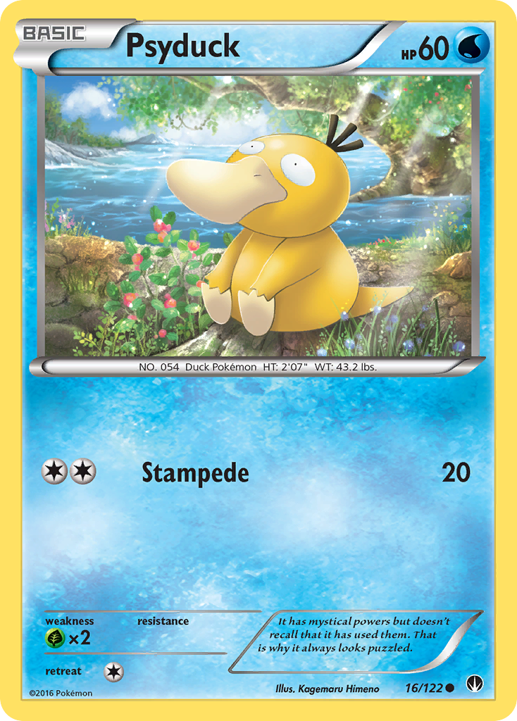 Psyduck (16/122) [XY: BREAKpoint] Reverse Holofoil