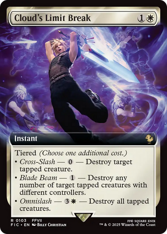 Cloud's Limit Break (Extended Art) [FINAL FANTASY Commander] Foil