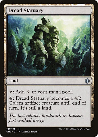 Dread Statuary [Conspiracy: Take the Crown] Foil
