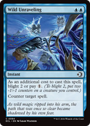 Wild Unraveling [Lorwyn Eclipsed] Foil