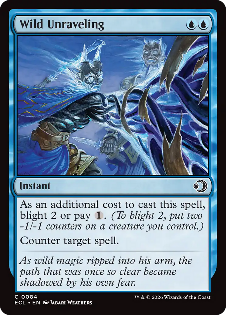 Wild Unraveling [Lorwyn Eclipsed] Foil
