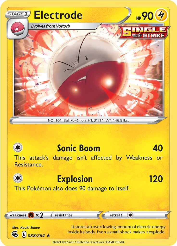 Electrode (088/264) [Sword & Shield: Fusion Strike] Reverse Holofoil