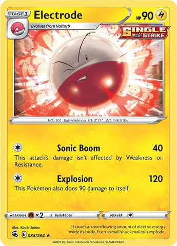 Electrode (088/264) [Sword & Shield: Fusion Strike] Reverse Holofoil