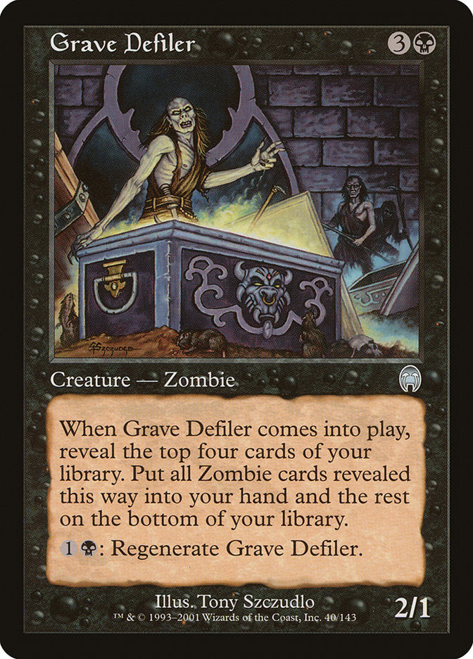 Grave Defiler [Apocalypse] Foil