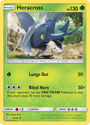 Heracross (9/236) [Sun & Moon: Cosmic Eclipse] Reverse Holofoil