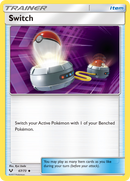 Switch (67/73) [Sun & Moon: Shining Legends] Reverse Holofoil