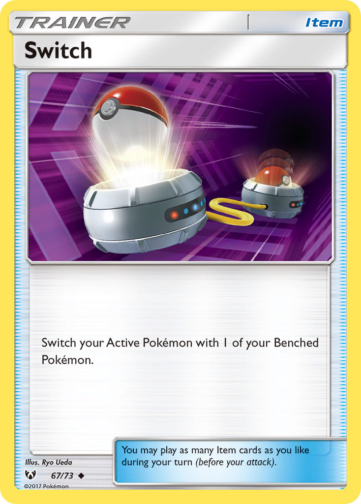 Switch (67/73) [Sun & Moon: Shining Legends] Reverse Holofoil