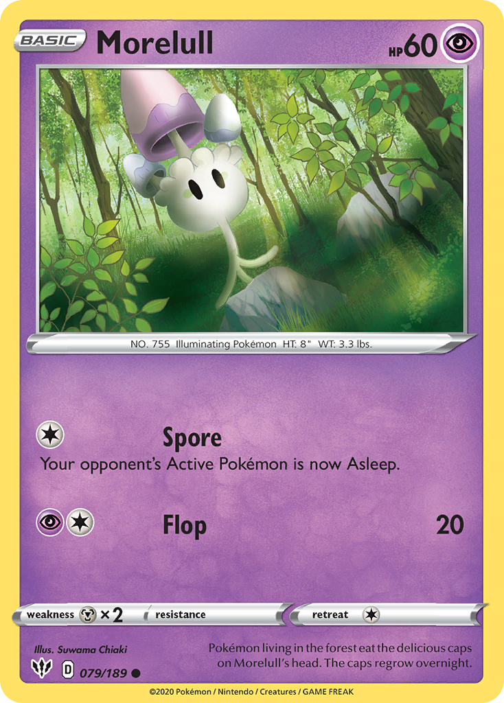Morelull (079/189) [Sword & Shield: Darkness Ablaze] Reverse Holofoil