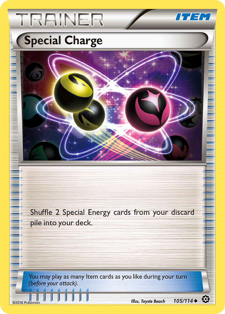 Special Charge (105/114) [XY: Steam Siege] Reverse Holofoil