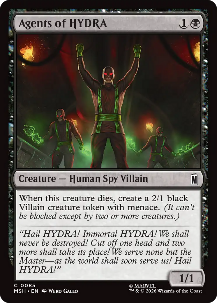 Agents of HYDRA [Marvel Super Heroes] Foil