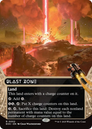 Blast Zone (0002) (Borderless) [Edge of Eternities: Stellar Sights] Foil
