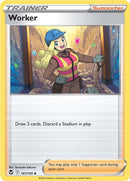 Worker (167/195) [Sword & Shield: Silver Tempest] Reverse Holofoil