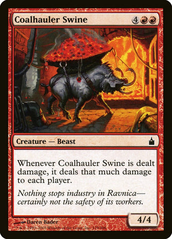 Coalhauler Swine [Ravnica: City of Guilds] Foil