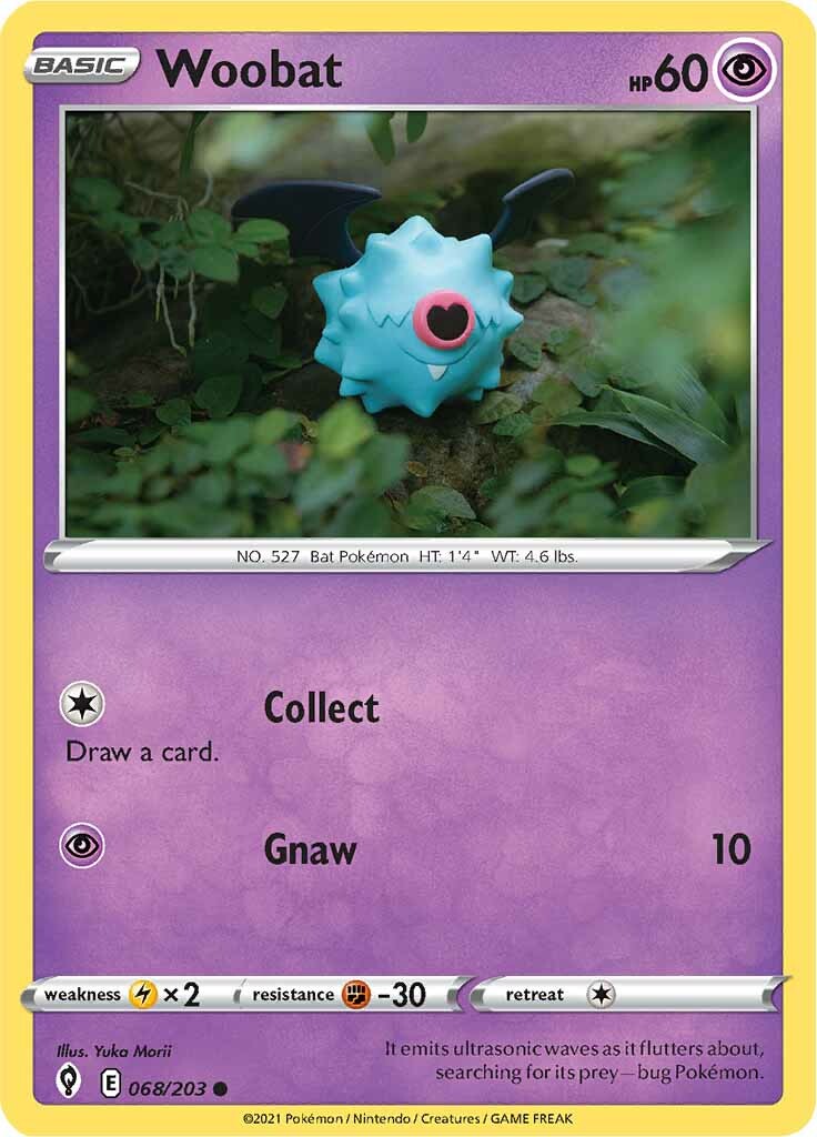Woobat (068/203) [Sword & Shield: Evolving Skies] Reverse Holofoil
