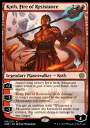 Koth, Fire of Resistance (Promo Pack) [Phyrexia: All Will Be One Promos] Foil