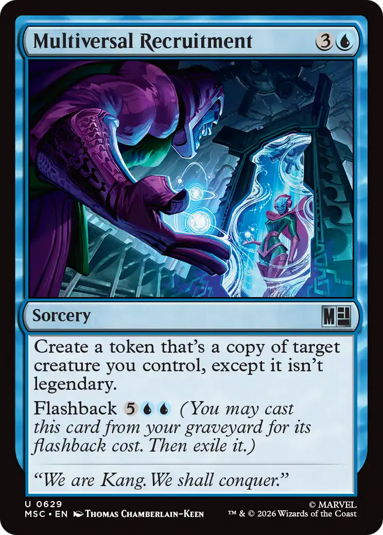 Multiversal Recruitment [Marvel Super Heroes Commander] Foil