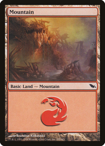 Mountain (295) [Shadowmoor] Foil