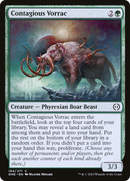 Contagious Vorrac [Phyrexia: All Will Be One] Foil