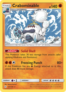 Crabominable (122/236) [Sun & Moon: Cosmic Eclipse] Reverse Holofoil