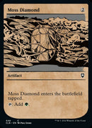 Moss Diamond (Showcase) [Commander Legends: Battle for Baldur's Gate] Foil