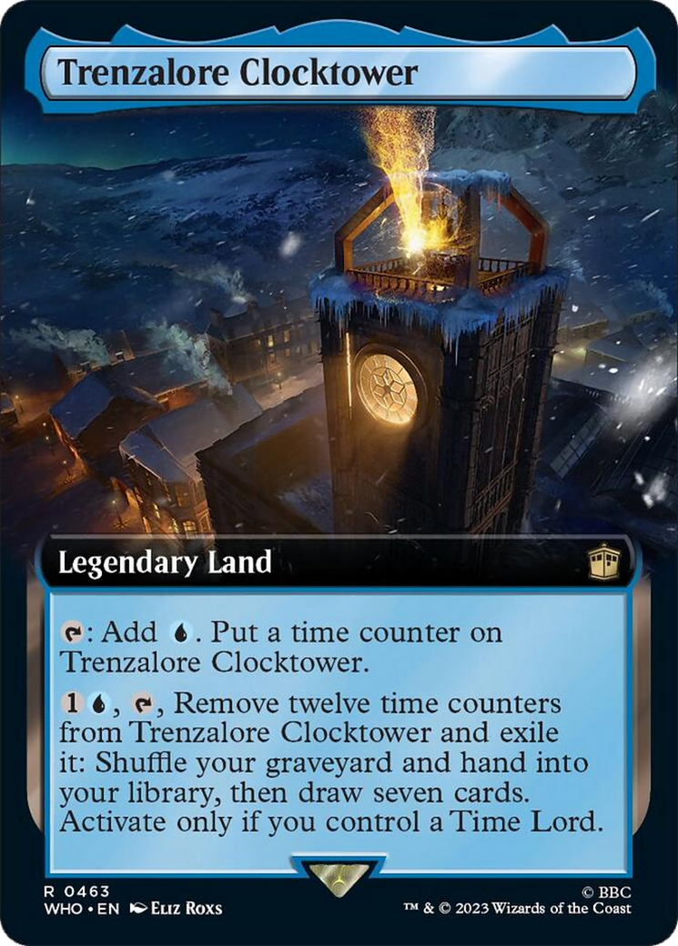 Trenzalore Clocktower (Extended Art) [Doctor Who] Foil