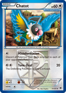 Chatot (77/101) [Black & White: Plasma Blast] Reverse Holofoil