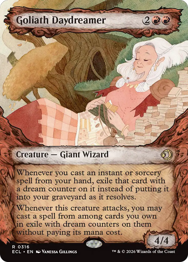 Goliath Daydreamer (Showcase) [Lorwyn Eclipsed] Foil