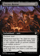 Discreet Retreat (Extended Art) [Outlaws of Thunder Junction Commander] Foil