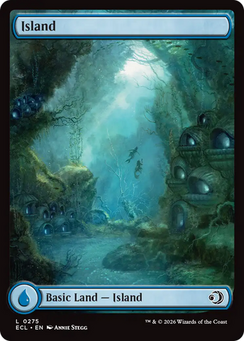 Island (0275) [Lorwyn Eclipsed] Foil