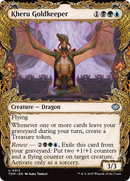 Kheru Goldkeeper (Showcase) [Tarkir: Dragonstorm] Foil