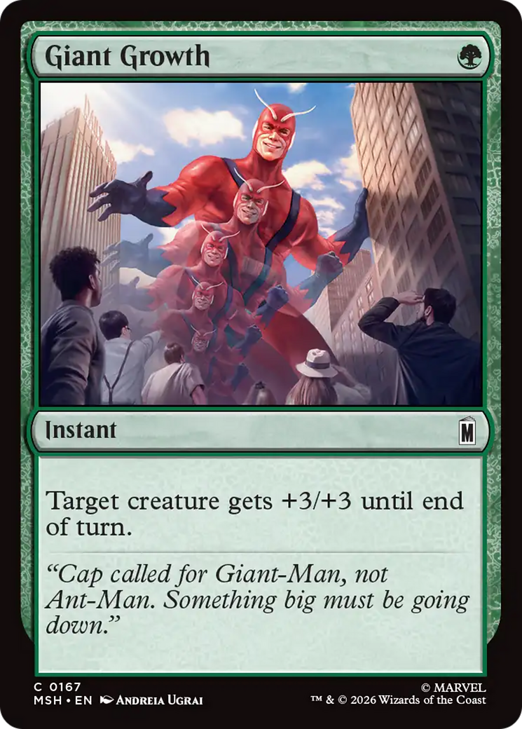 Giant Growth [Marvel Super Heroes] Foil