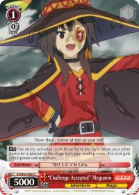 "Challenge Accepted" Megumin (KS/W55-E065 C) [KonoSuba 2]