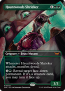 Hauntwoods Shrieker (Borderless) [Duskmourn: House of Horror] Foil