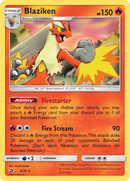 Blaziken (6/70) [Sun & Moon: Dragon Majesty] Reverse Holofoil