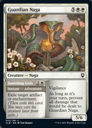 Guardian Naga // Banishing Coils [Commander Legends: Battle for Baldur's Gate] Foil