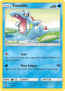 Totodile (22/70) [Sun & Moon: Dragon Majesty] Reverse Holofoil