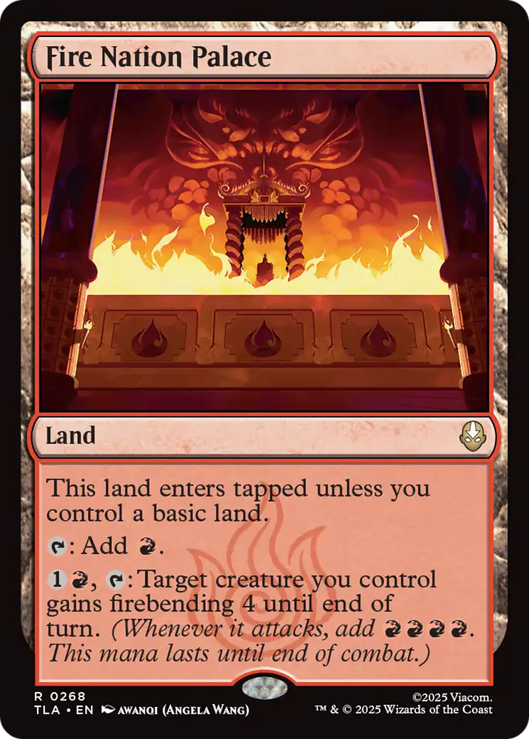 Fire Nation Palace [Avatar: The Last Airbender] Foil